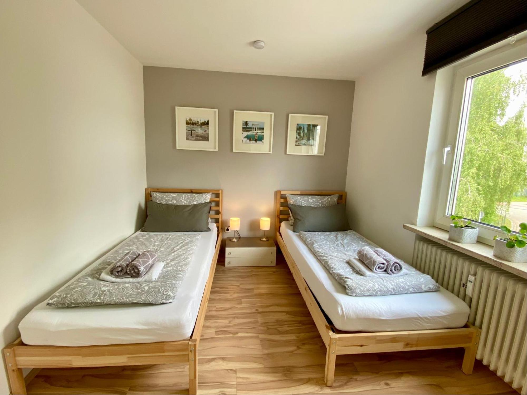 Urbanapartments Memmingen - Mit Kueche & Parkplatz Esterno foto